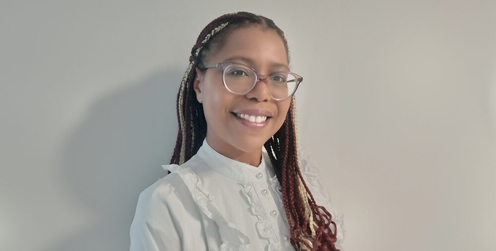 A portrait of a college professor.