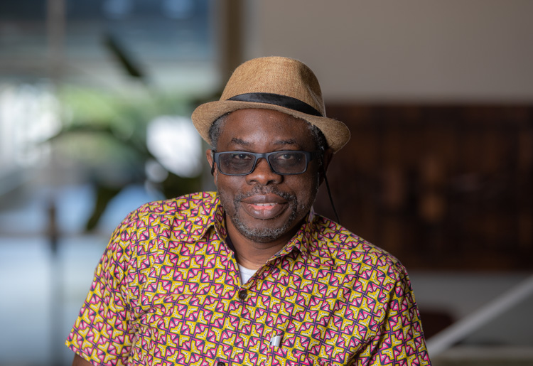 A headshot of David Donkor