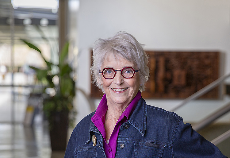 A headshot of Karen Hillier