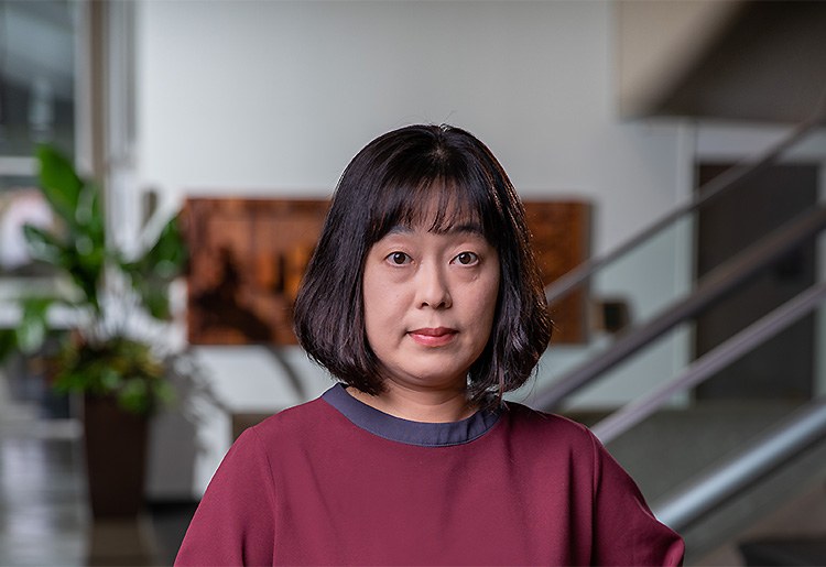 A portrait of a woman